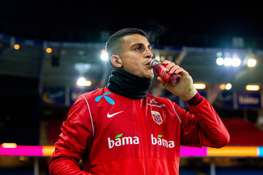 Mohamed Elyounoussi of the Norwegian national football team