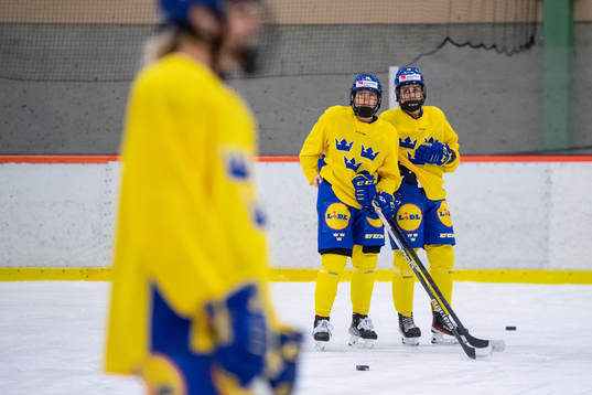 Mina Waxin och Linnea Johansson
