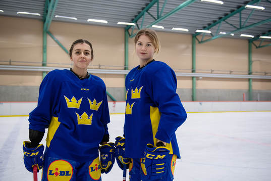 Linköpings Linnea Johansson och Jessica Adolfsson