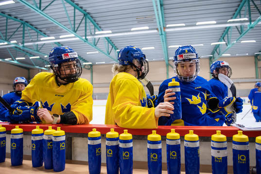 Linnea Johansson och Ebba Berglund