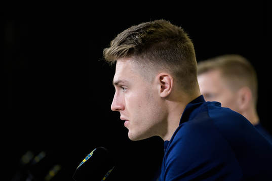 Mattias Svanberg of the Swedish national football team