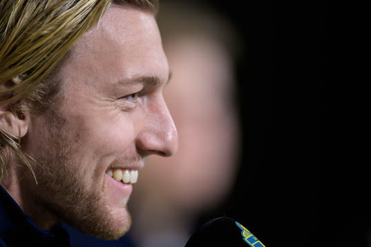 Emil Forsberg of the Swedish national football team