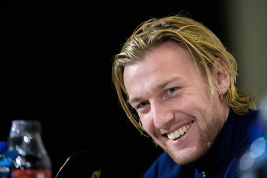 Emil Forsberg of the Swedish national football team