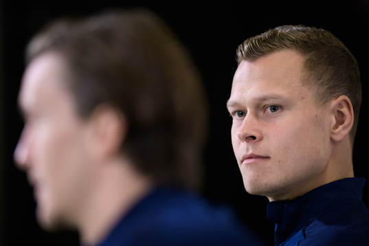 Viktor Claesson of the Swedish national football team