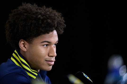 Jens Cajuste of the Swedish national football team
