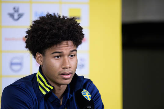 Jens Cajuste of the Swedish national football team