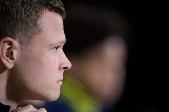 Viktor Claesson of the Swedish national football team