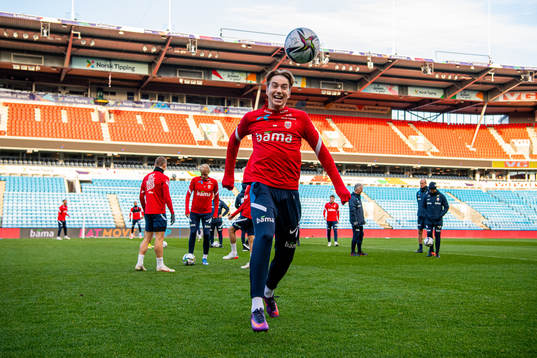 Kristian Thorstvedt of the Norwegian national football team