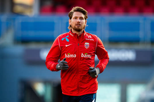 Stefan Strandberg of the Norwegian national football team