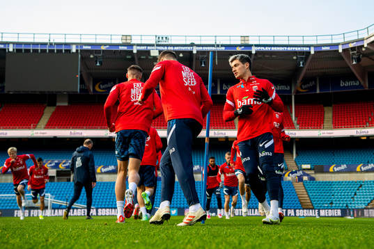 Mathias Normann of the Norwegian national football team