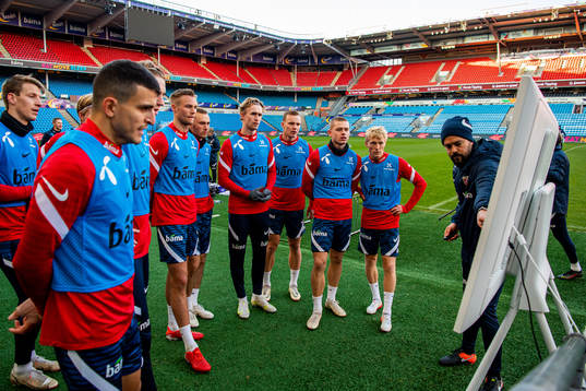 Stian Gregersen, Fredrik Aursnes, Ola Solbakken, Marius