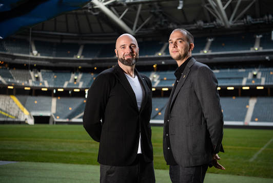 s tekniska direktör Peter Wennberg och sportchef Henrik