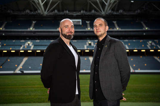 s tekniska direktör Peter Wennberg och sportchef Henrik