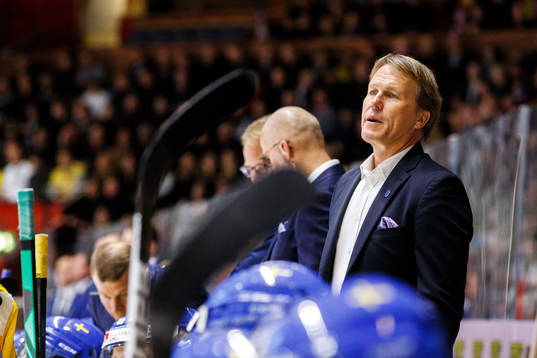 Sveriges förbundskapten Johan Garpenlöv