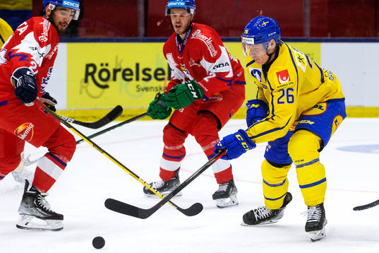 Sveriges Anton Bengtsson och Tjeckiens Filip Pyrochta
