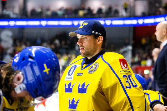 Sveriges målvakt Gustaf Lindvall