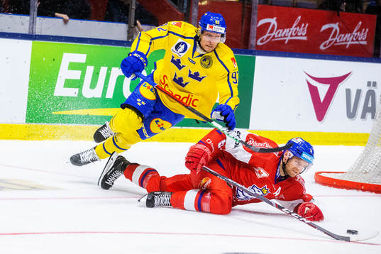 Sveriges Jesper Olofsson och Tjeckiens Jakub Jerabek