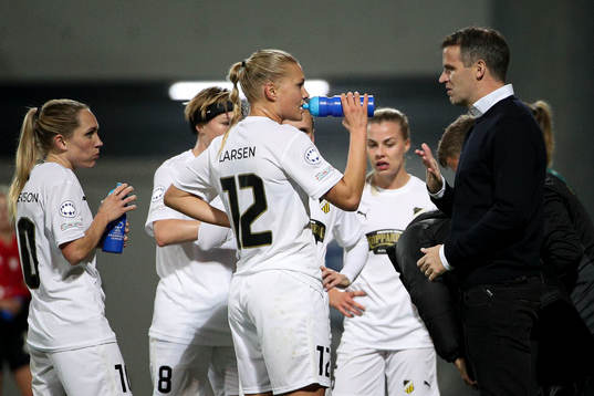 Head coach Robert Vilahamn of Häcken