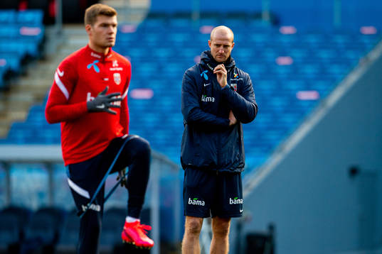 Brede Hangeland, player manager of the Norwegian national