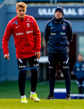 Ståle Solbakken, head coach of the Norwegian national