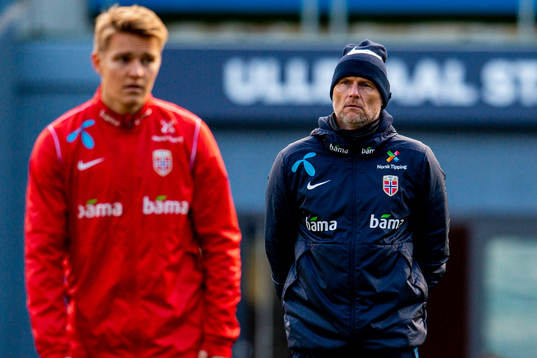 Ståle Solbakken, head coach of the Norwegian national