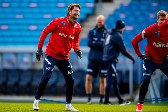 Stefan Strandberg of the Norwegian national football team