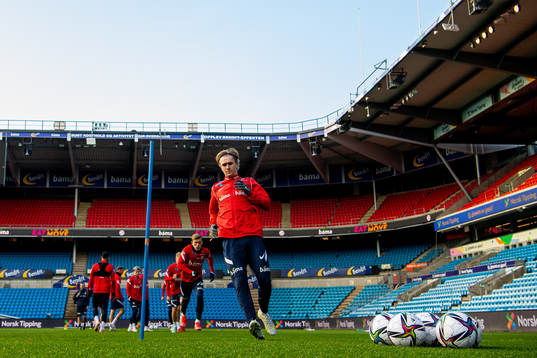 Ola Solbakken of the Norwegian national football team