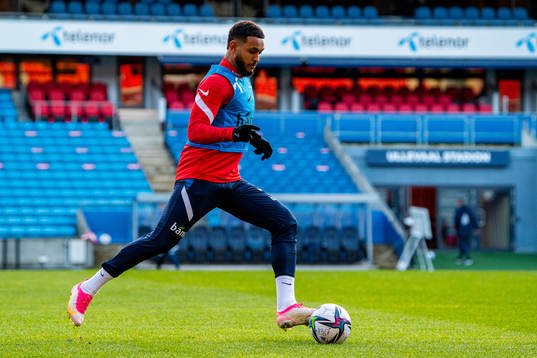 Joshua King of the Norwegian national football team