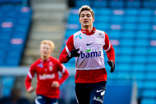 Mathias Normann of the Norwegian national football team