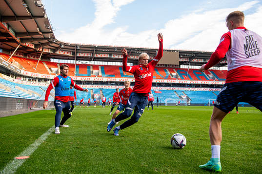 Morten Thorsby of the Norwegian national football team