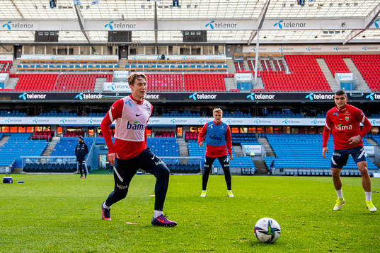 Kristian Thorstvedt of the Norwegian national football team
