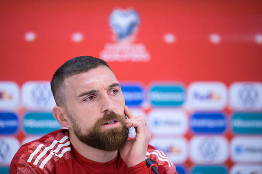 Guram Kashia of the Georgian national football team