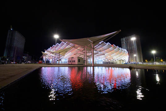 Exterior view of Batumi Stadium