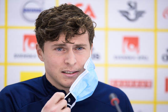 Victor Nilsson Lindelöf of the Swedish national football