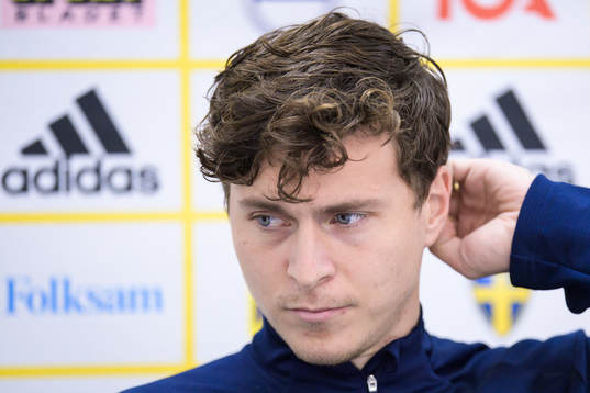 Victor Nilsson Lindelöf of the Swedish national football