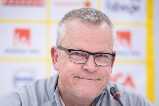 Head coach Janne Andersson of the Swedish national football