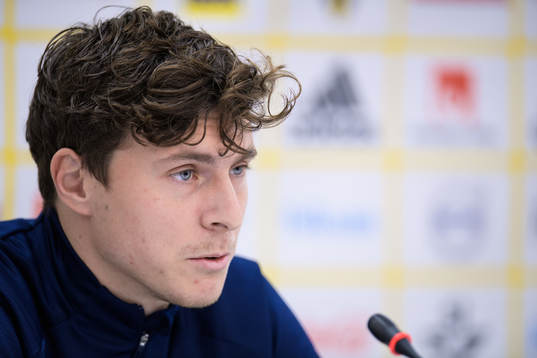Victor Nilsson Lindelöf of the Swedish national football