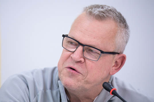 Head coach Janne Andersson of the Swedish national football