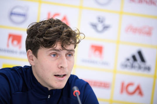 Victor Nilsson Lindelöf of the Swedish national football