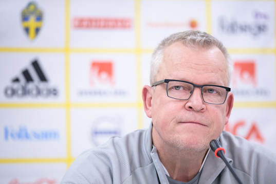 Head coach Janne Andersson of the Swedish national football