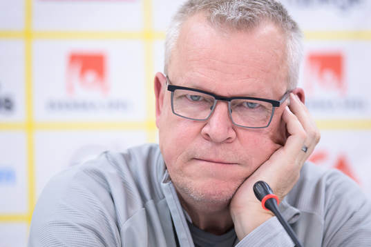 Head coach Janne Andersson of the Swedish national football