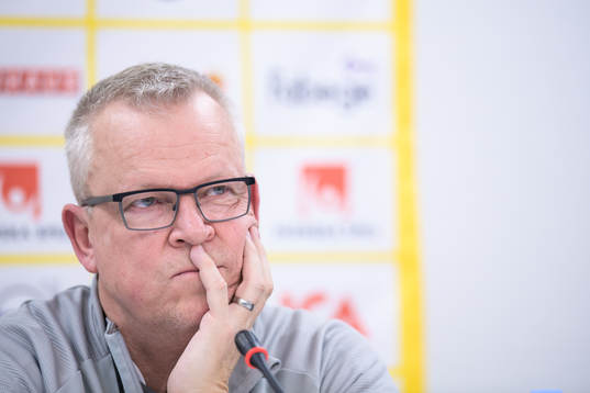 Head coach Janne Andersson of the Swedish national football