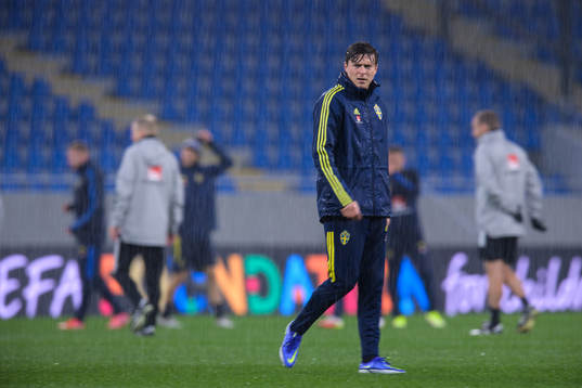 Victor Nilsson Lindelöf of the Swedish national football