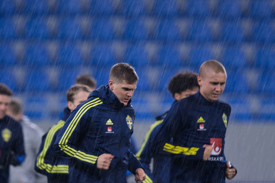 Joakim Nilsson of the Swedish national football team