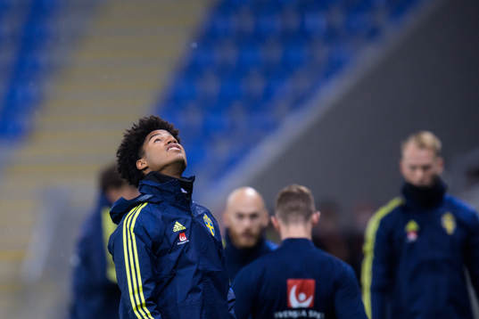 Jens Cajuste of the Swedish national football team