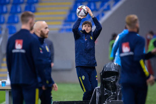 Victor Nilsson Lindelöf of the Swedish national football