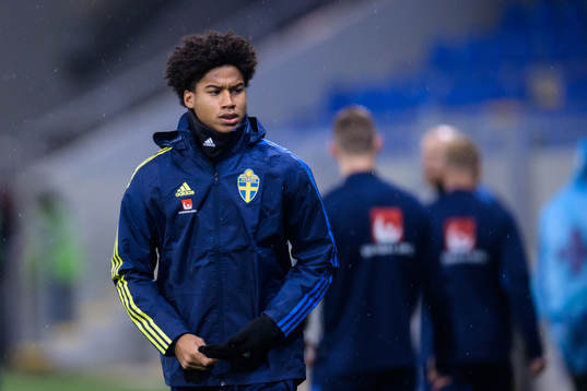 Jens Cajuste of the Swedish national football team