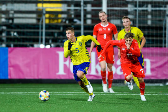 Sveriges Samuel Dahl och Schweiz Carmine Chiappetta