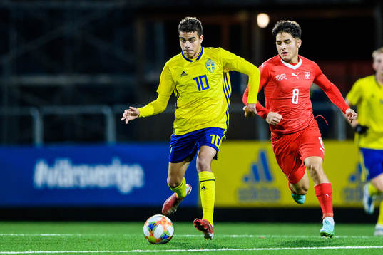 Sveriges Yasin Ayari och Schweiz Miguel Reichmuth