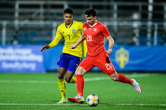 Sveriges Emil Roback och Schweiz Severin Ottiger